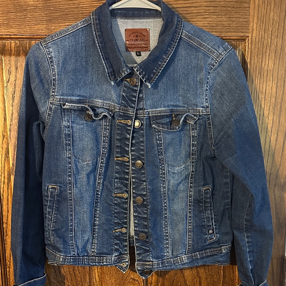 Indigo Blue Denim Jean Jacket